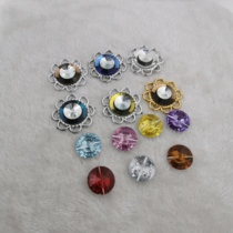 3cm 5cm curtain decorative buttons pendant accessories European style embellishment accessories bright buckle