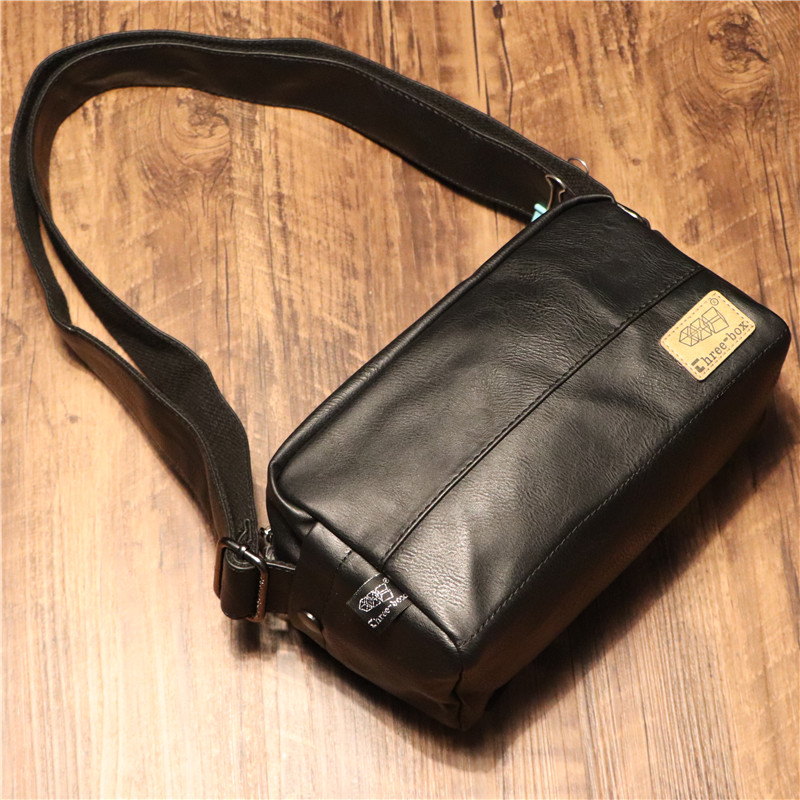 tre scatole nuova borsa a tracolla da uomo alla moda mini zaino piccolo da uomo e da donna versione giapponese e coreana borsa quadrata per cellulare a tracolla retrò_voghion.com