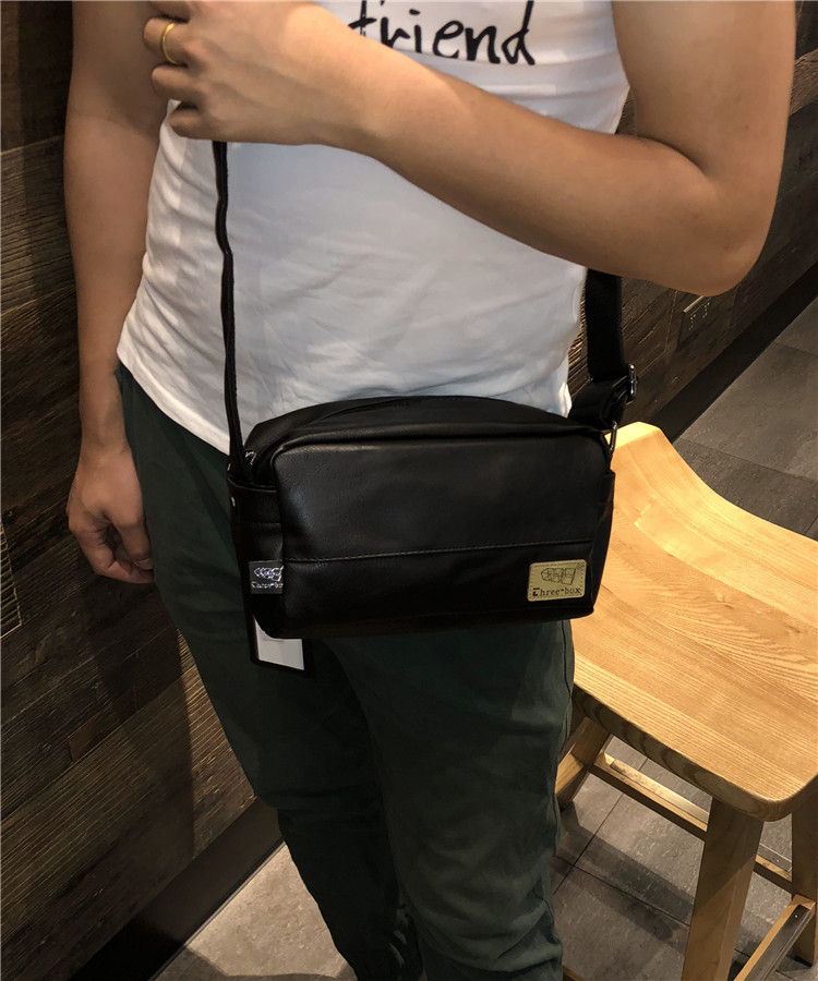 tre scatole nuova borsa a tracolla da uomo alla moda mini zaino piccolo da uomo e da donna versione giapponese e coreana borsa quadrata per cellulare a tracolla retrò_voghion.com