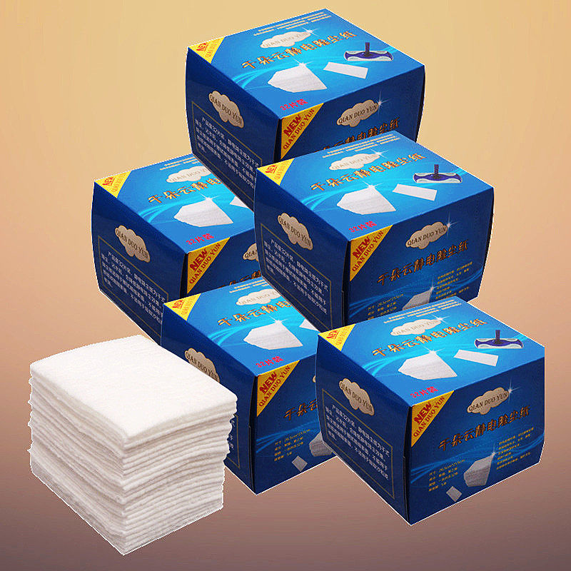 Thousand Clouds Dust Removal Paper Electrostatic Paper Vacuum Paper Disposable Mop Paper Wipe Dust Paper Electrostatic Dust Paper Vacuum Paper