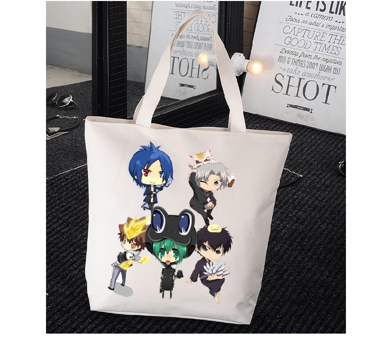 Tutor túi vải Yunque Gongmi Ikeda Tsunaji túi đeo vai anime xung quanh túi mua sắm - Carton / Hoạt hình liên quan hình dán one piece