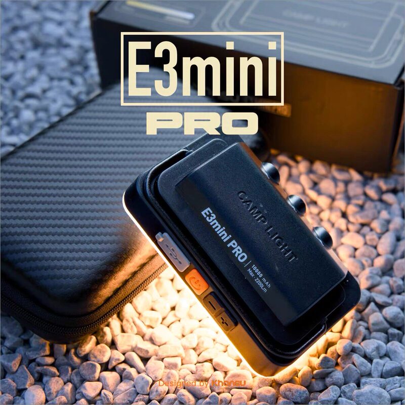 Khonsu/Kongsu E3Mini Pro Smart Card Camping Light Outdoor Ultra-Long Battery Life Lighting Tent Light