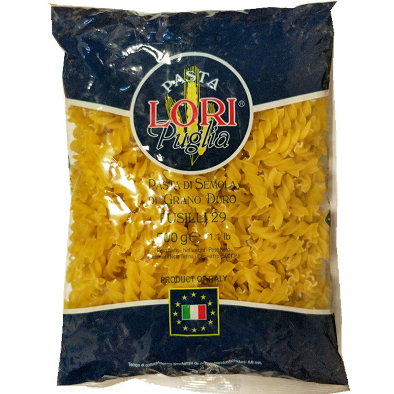 Full 2 sacks Italy imports LORI Dew Australia Card Hard Wheat Pasta 500g29 Horn