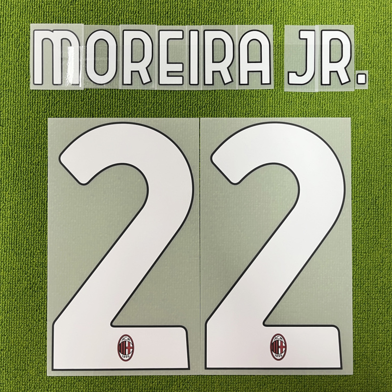 Kitsbox Genuine 26/27 Ac Milan Home Kit with Leo, Modric, Rabio, Gabbia Printed Names and Numbers Kitsbox Genuine 26/27 Ac Milan Home Kit with Leo, Modric, Rabio, Gabbia Printed Names and Numbers