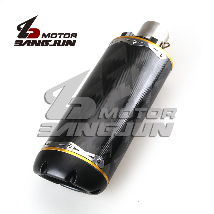 Xe mô tô thể thao CBR600RR F5 CBR1000RR ZX-6R K6 K8 anh em ống xả carbon - Ống xả xe máy pô xe wave s 100