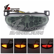 Suitable for ninja Ninja650R ER-6N 09-11 years LED rear tail light assembly brake light belt steering