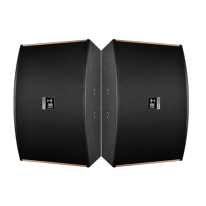 Gangshi KTV audio karaoke professional private room conference bar 10 inch home singing card package speaker bass