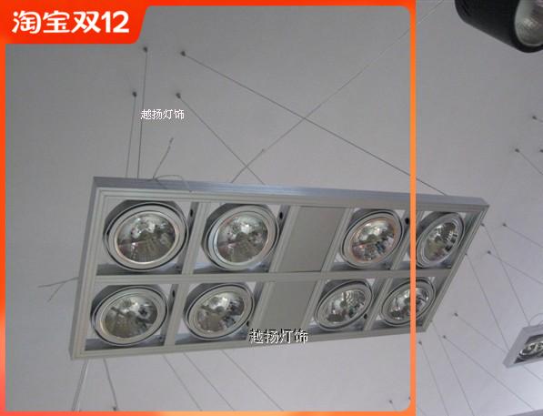 Living room spotlight led7w 12w 50w ceiling lamp panel ar111 engineering lamp flat spotlight combination lamp promotion