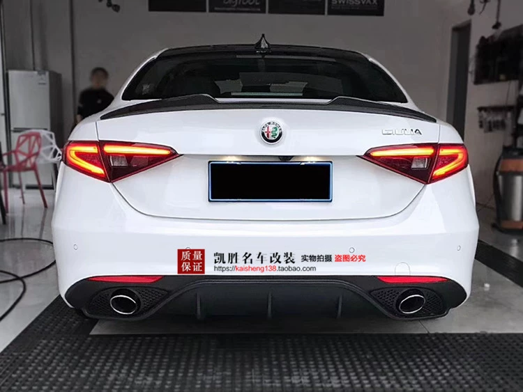 Cánh đuôi Alfa Romeo mới 2018 Cánh đuôi bằng sợi carbon sửa đổi Giulia Alfa Romeo - Sopida trên