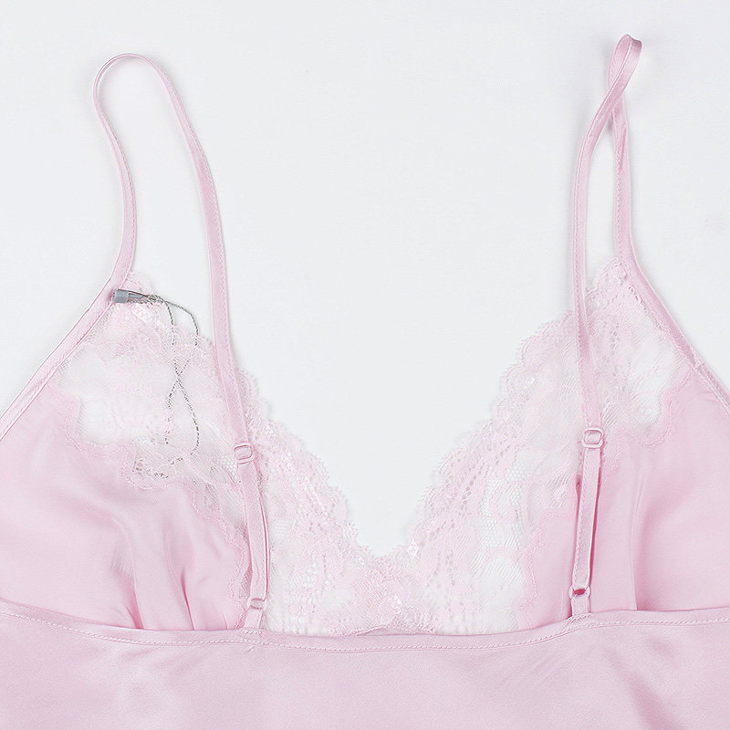 Pyjama pour femme en Soie à sling - Ref 2992527 Image 4