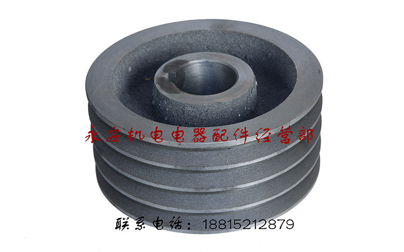 V-belt pulley cast iron four-slot B diameter 150-500mm (empty) non-standard custom