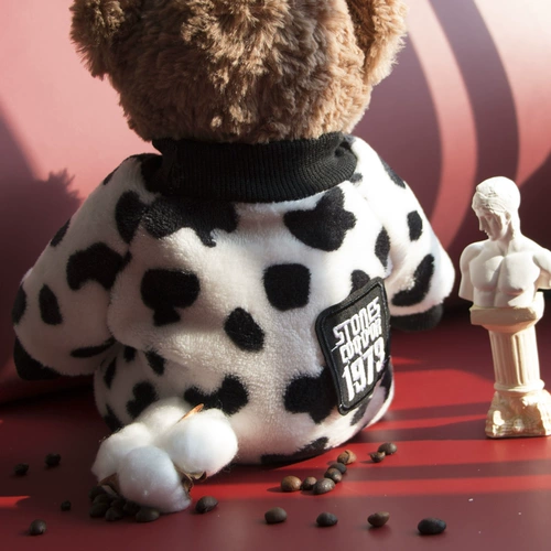 Одежда для домашних животных, четыре -футболка, собака, собака и кошка зима плюс бархатная домашняя одежда Тедди Биби фама