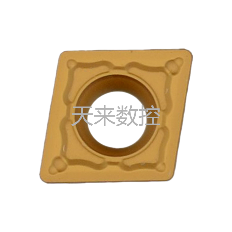 German quality super-hard diamond-shaped steel special small inner hole CNC blade CCMT060204 CCMT060208