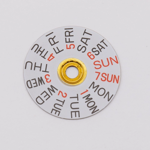 Смотреть аксессуары ETA 2834 2836 Оригинальный календарь движения диск 6-символ-календарь положения