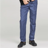 Рабочие износостойкие демисезонные хлопковые штаны, свободный прямой крой