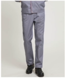 Рабочие износостойкие демисезонные хлопковые штаны, свободный прямой крой