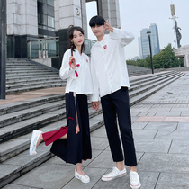 Banfu Fall suit First High School Students State Wind Primary School Students Han Elements Gufeng Mens and Womens School Ins College Wind