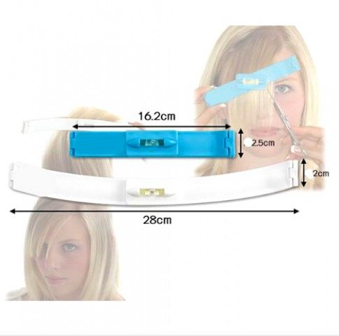 [USD 5.93] 2pcs DIY Hair Cutting Clip Bangs Hair Horizontal Ruler ...