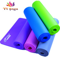 Yoga mat 10mm fitness mat thickened sports mat beginner yoga mat tasteless anti-slip and more blanket