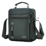 Мужская сумка на одно плечо, водонепроницаемая вместительная и большая сумка через плечо для путешествий для отдыха, ткань оксфорд