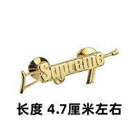 Автоматический пистолет, брошь