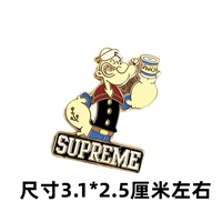 Моряк Попай, брошь