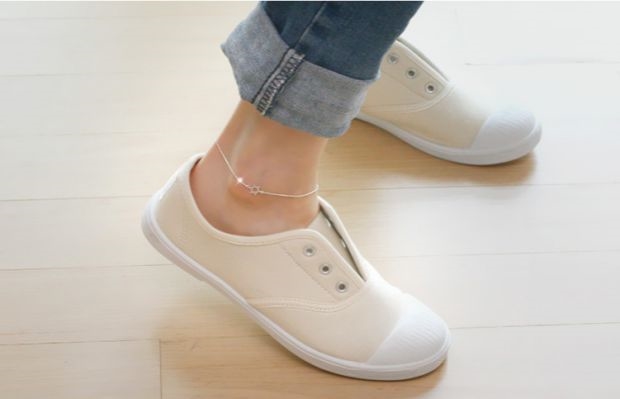 S925 sterling bạc sáu sao ngôi sao vòng chân nữ phiên bản Nhật Bản và Hàn Quốc thời trang tươi mát khí chất chân trang sức sinh viên Tanabata quà tặng - Vòng chân vòng chân nữ bạc