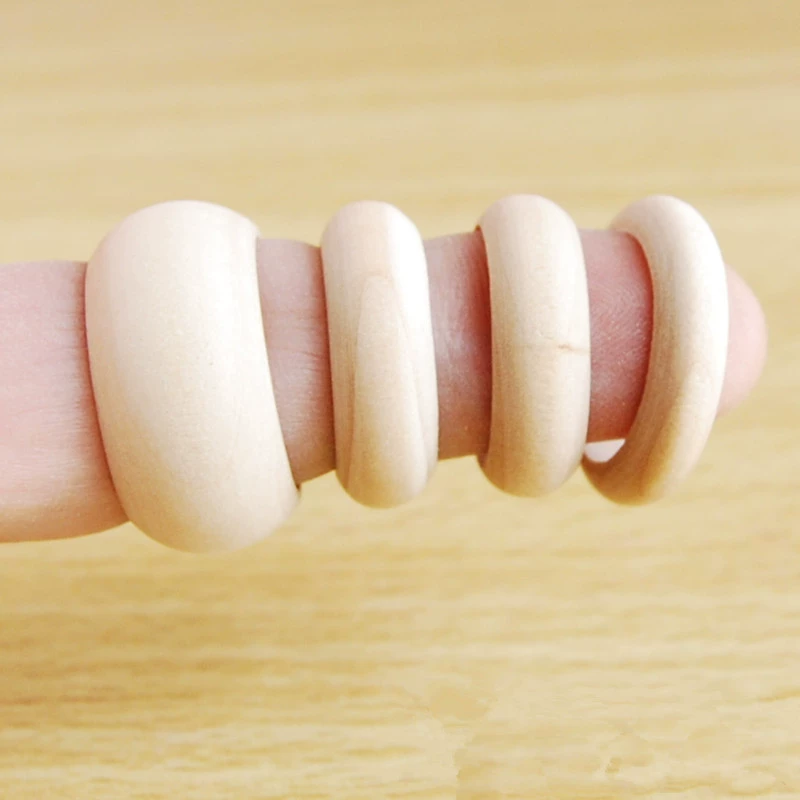 Tóc phôi gỗ nhẫn nhẫn rộng nam nữ thời trang handmade tự làm sơn mài sơn mài nghệ thuật sơn mài vật liệu trang sức phụ kiện vật liệu nhẫn đồng xu