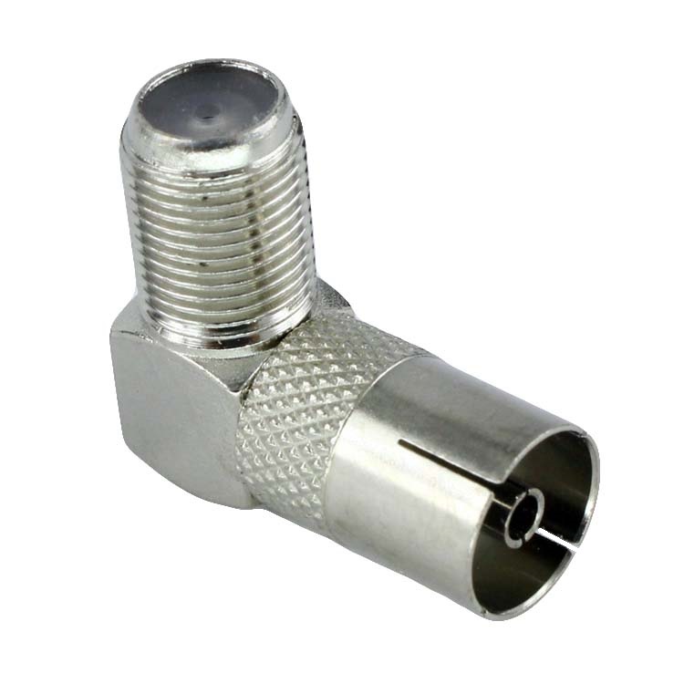 Radio adapter TV adapter Curved F female to 9 5TV female Home FM FM radio antenna