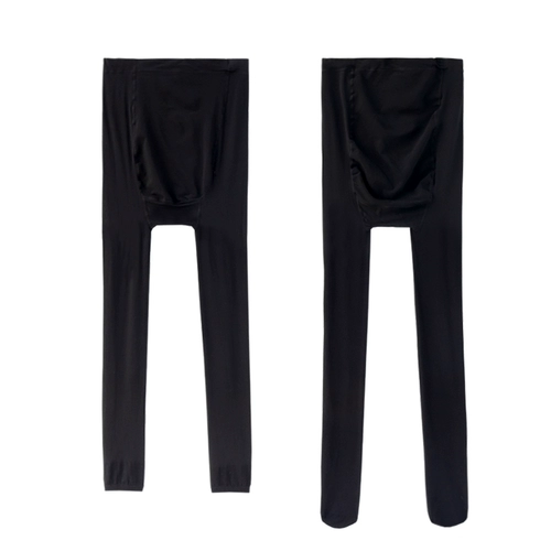 Осенние штаны для матери и ребенка, утепленные колготки, леггинсы с поддержкой живота