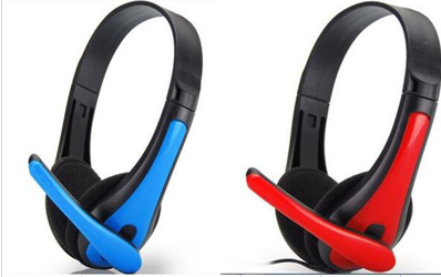 Box Mount Single Plug With Microphone Single Jack Notes Computer Headphones 588