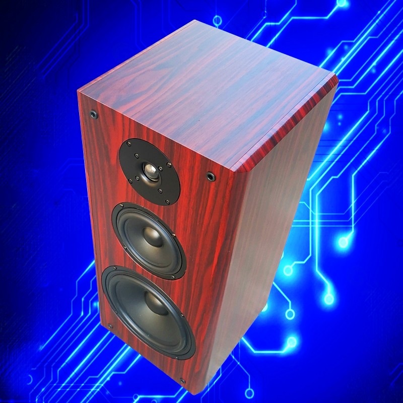 Three Frequency Division 8 Inch High School Low Bookshelf Hifi Speaker Wooden Eight Inch Passive Speaker Floor Speaker One Price