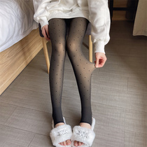 Black socking fall and winter 2021 new stockings with beautiful legs and socks sexy one - layer love pantyhose