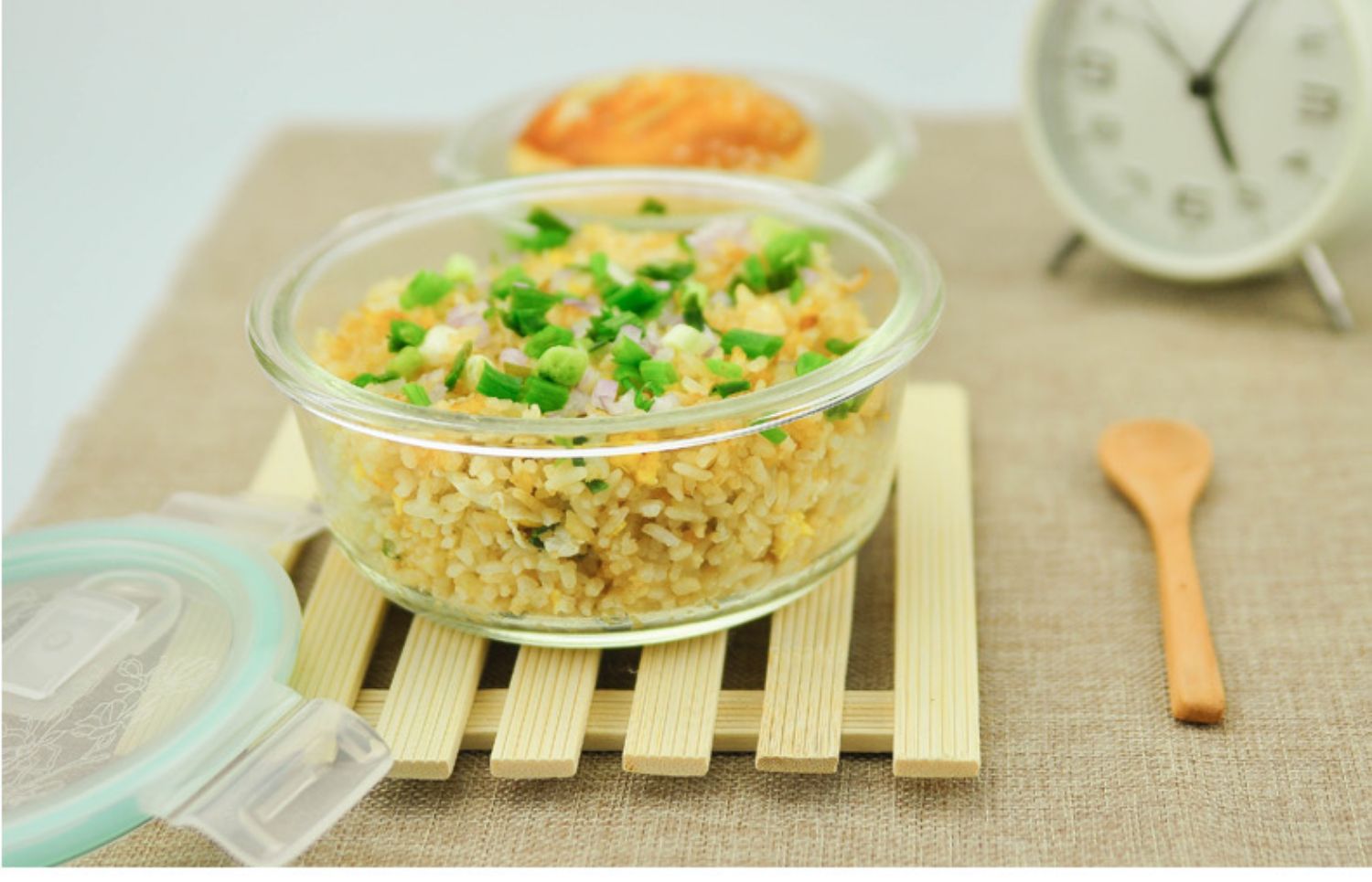 {Vỏ dày} hộp cơm trưa bằng lò vi sóng hộp lưu trữ đặc biệt hộp cơm trưa đặt hộp cơm trưa hình chữ nhật tròn tươi - Hộp cơm điện sưởi ấm 	hộp cơm điện bear inox 304 dfh-s2017	