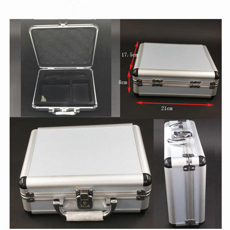 Textured Embroidery Machine Aluminum Case Textured Eyebrow Machine Small Aluminum Case Aluminum Alloy Toolbox Textured Embroidered Special Aluminum Case TatXX_ENCODE_CASE_CAPS_LOCK_Off Eyebrow Pen Packaging Box