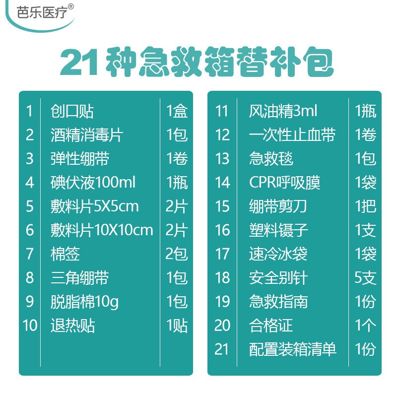 Ballet Medical Emergency Supplies Kit Complete First Aid Substitute Bag Enterprise Emergency Kit Supplement Package Medical Home 