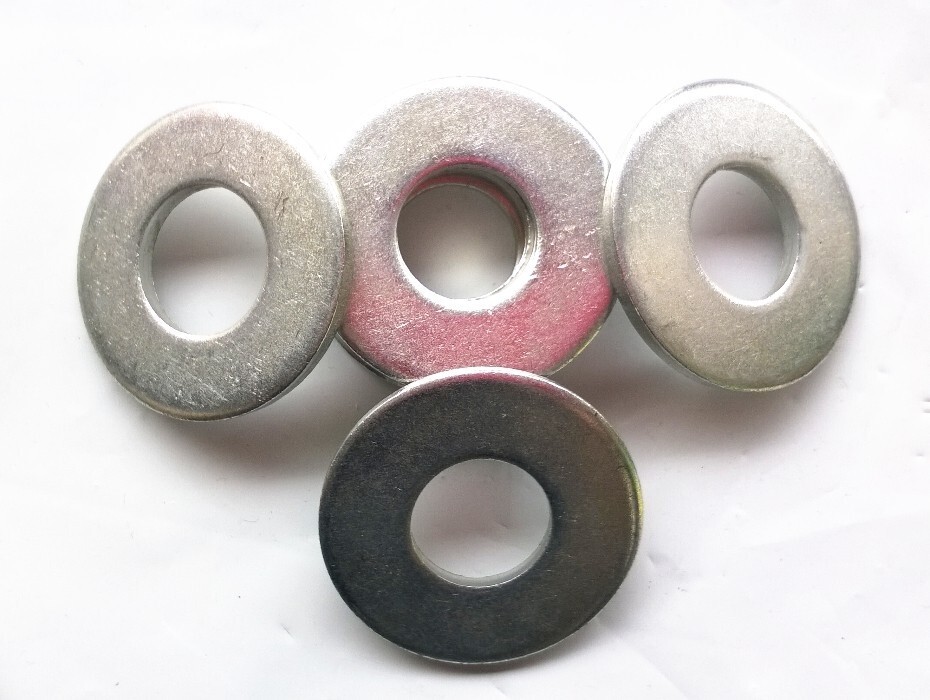 Galvanized flat gasket to increase flat washer washer gasket metal flat M6*12 13 16 18 20 22 series