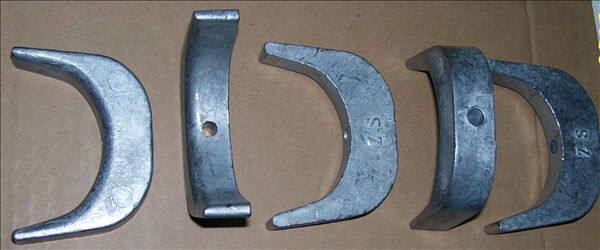 Zongshen 25-30 horsepower boat external machine anti-corrosive zinc block anode block navigation zinc block Zongshen plant