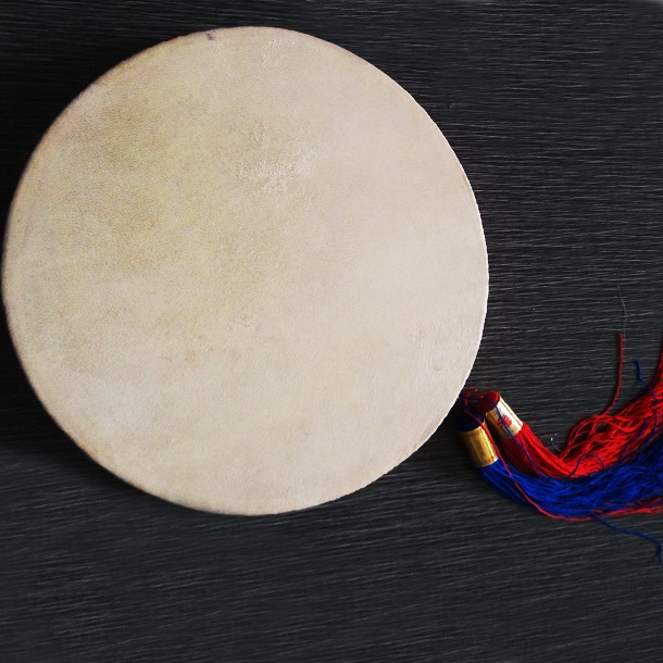 Tablet Drum Dance Drum Korean Dance Drum diameter 24 cm, height 2 cm