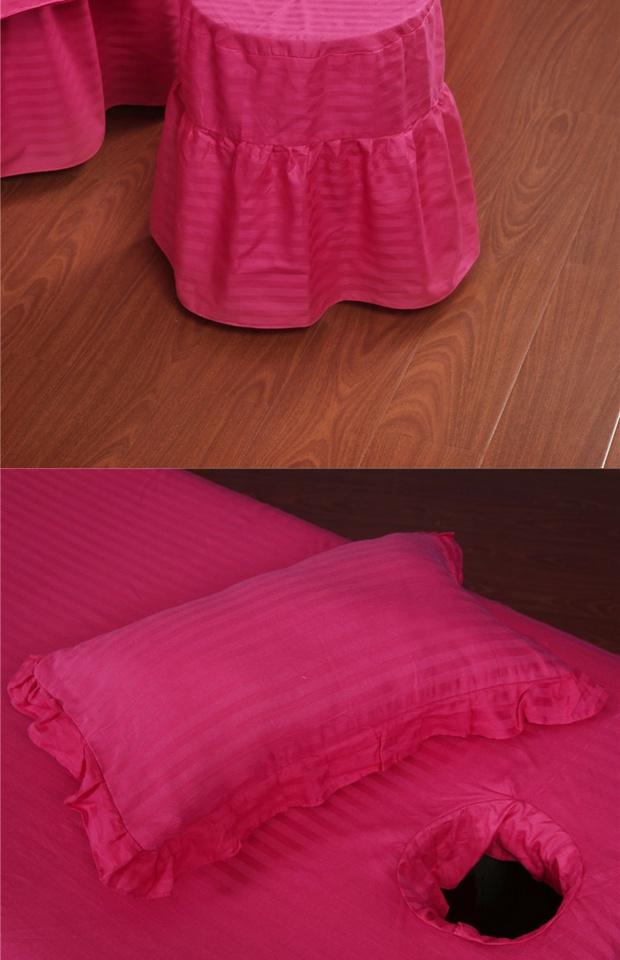 Beauty bed cover phân khúc massage cơ thể Beauty bed cover có thể được tùy chỉnh khác nhau thông số kỹ thuật bao gồm bốn khăn trải giường spa giá rẻ
