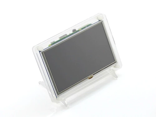 Micro Snow Snow Raspberry Pi LCD Shell 5 -INCH Raspberry Pi прозрачная акриловая оболочка