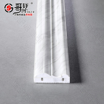 Natural jazz white marble door cover edge balcony pass stone door frame edge strip