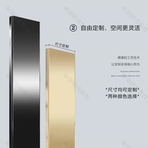 Stainless steel door cover edging minimalist narrow side window pass living room balcony elevator tile edge decorative line