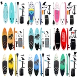 Надувная складная водная водная доска для взрослых для йоги