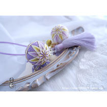 "Zixiang" hand bowing diy material bag Japanese handmade car ornaments bag hanging girlfriends birthday gift