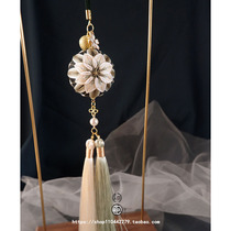 Qing Wu) hand bob diy material bag car bag hanging Chinese clothing pendant boyfriend and girlfriend husband birthday gift