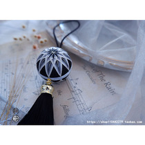 Ink) Hand bob DIY material bag car pendant bag hanging jewelry husband boyfriend birthday gift Abao