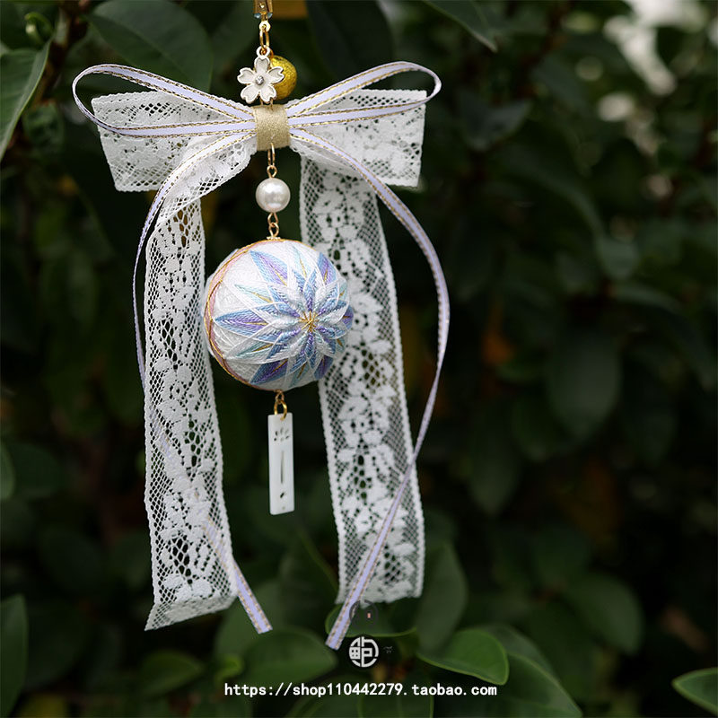 Ran) Handbag Embroidery DIY Material Bag Handmade Incense Bag Car Pendant Bag Hanging Friends Birthday Gift