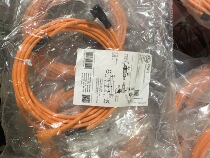 New original German Yifumen IFM sensor connection line EVW121 double head 5 meters spot 3