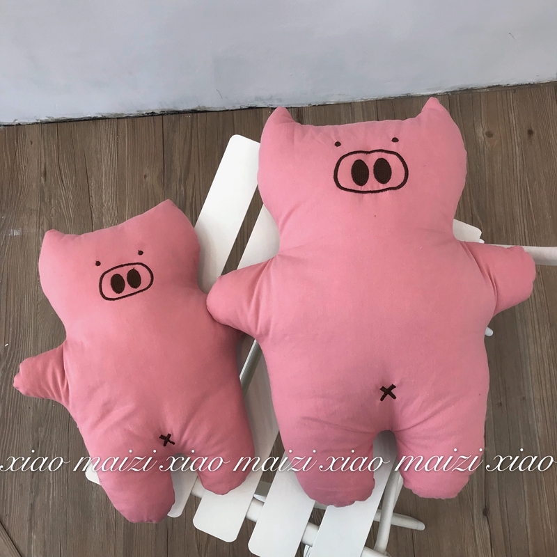 Ins pig fig 2019 lợn năm linh vật nhẹ nhàng sang trọng món quà đồ chơi dễ thương búp bê búp bê gối - Đồ chơi mềm đồ chơi cho bé gái